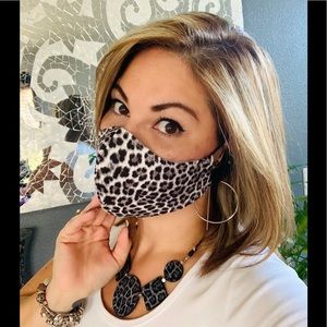 Animal print Mask 😷,reversible and double filter
